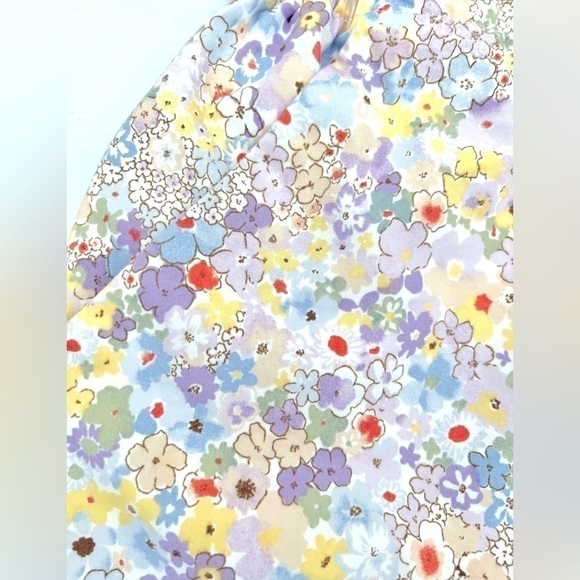 Levi’s floral cotton cinched Romper - Picture 13 of 15